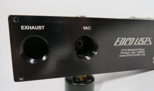 Edco Z-078 Vacuum Switch w/Gauge -30~0 in HG and -10~0 bar Range SHELF WEAR USED