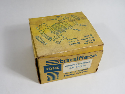Falk 707185 Steelflex Cover Assembly for 60 & 1060T10 MISSING HARDWARE NEW