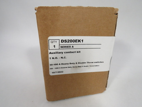 Eaton DS200EK1 Ser A Auxiliary Contact Kit for 30-100A Safety Switch SEALED NEW
