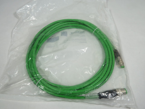 Beckhoff ZK1090-3161-3050 182829 Green EtherCat Cable M12/M8 PVC AWG26 5m NWB