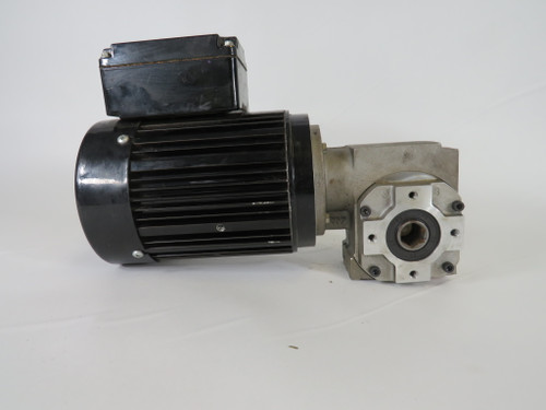 Bodine 0.21kW 1700RPM 575V 0.53A 60Hz C/W Speed Reducer & Motor Suppressor USED