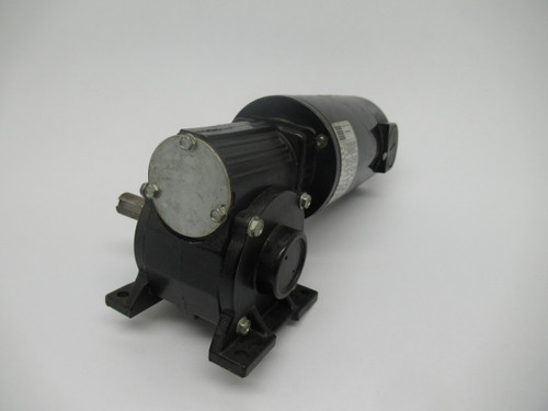 Bodine Electric DC Gearmotor 20:1 Ratio 36lb-in 1/8HP 125RPM 130V .91A USED