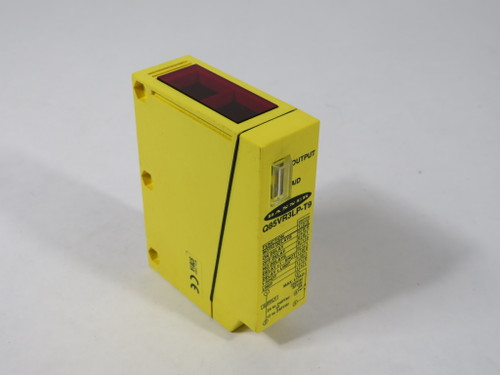 Banner Q85VR3LP-T9 Polarized Retroreflective Sensor 24-240VAC 12-240VDC USED