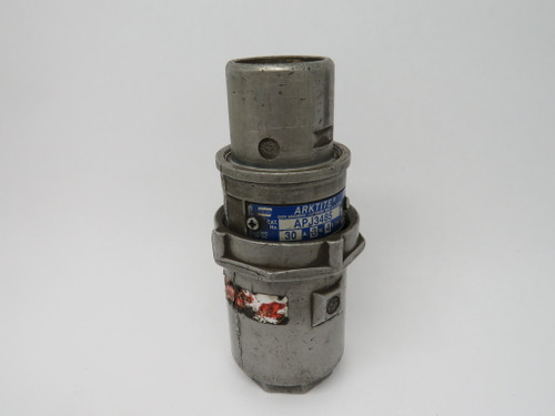 Crouse-Hinds APJ3485 Arktite Plug 30A 3W 4P 250VDC 600VAC *COSMETIC DAMAGE* USED