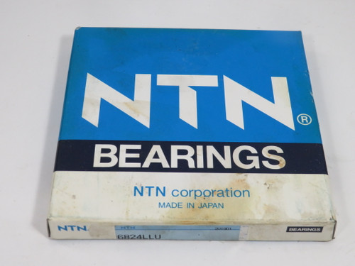 NTN 6824LLU/2AS Deep Groove Ball Bearing 150mmOD 120mmID 16mmW *SEALED* NEW