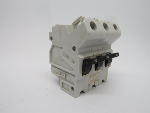 Federal Pioneer NB3P30 Standard Circuit Breaker 30A 240V 3 Pole USED