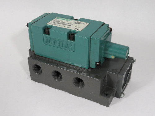 Numatics 554JA43AO000000 2-Position 4-Way Air Pilot Valve 1/2" NPT WRITING NOP