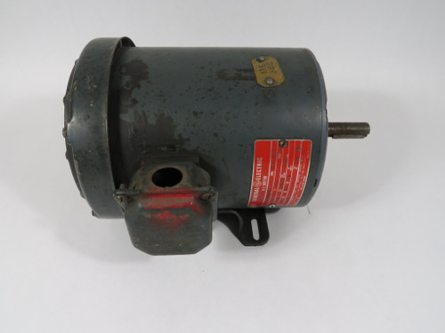 General Electric 3/4HP 1725/1425RPM 550V 56 3Ph 1.04A 60/50Hz USED