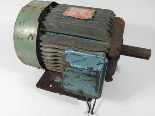 LS Powerbloc 5HP 1700RPM 575/600V 184T 3Ph 5.4/5.3A 60Hz RUST USED