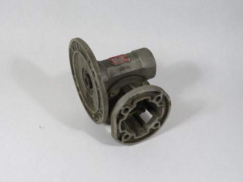 Bonfiglioli MVF49/F Worm Gear Reducer 7:1 Ratio 1HP USED