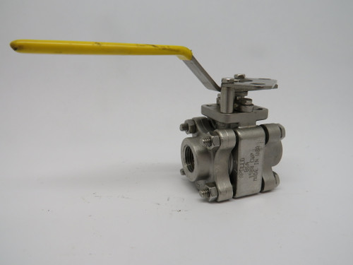 Apollo 86A-104-01 Stainless Steel Ball Valve 3/4"NPT 1500CWP USED