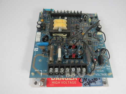 Emerson 2400-8001 Focus 1 Drive REV L 90/180VDC 10A Output USED