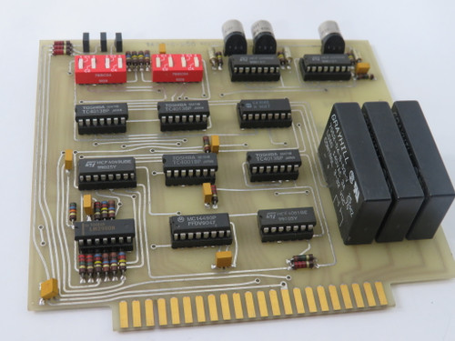 Avery Dennison 1450-5-200 REV. B Control Board Card Mount USED