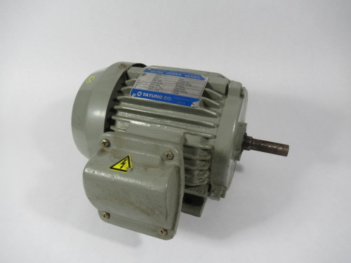 Tatung 1/2HP 1120RPM 575V 56 TEFC 3Ph 0.96A 60Hz USED