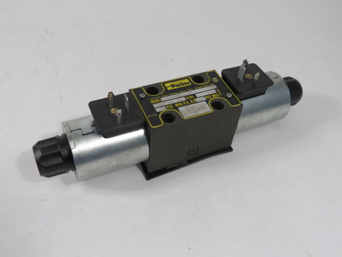 Parker D1VW001CNJW4 3-Pos Directional Control Valve 24VDC 1.39A 4000/1500psi NOP