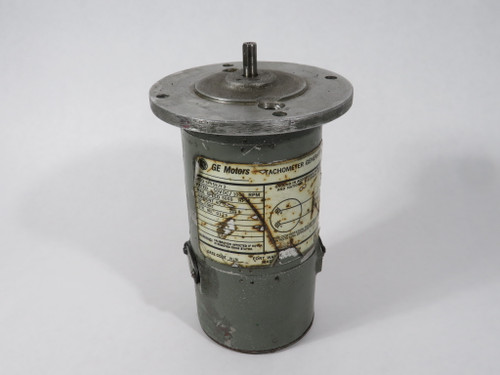 GE Motors 5PY59JY2 Tachometer Generator 50VDC 1000/5000RPM SHELF WEAR USED