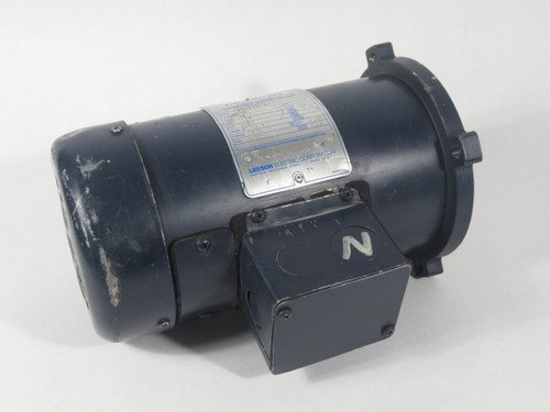 Leeson 1/3HP 1750RPM 90VDC MSS56C TEFC 3.5A NO KEY USED
