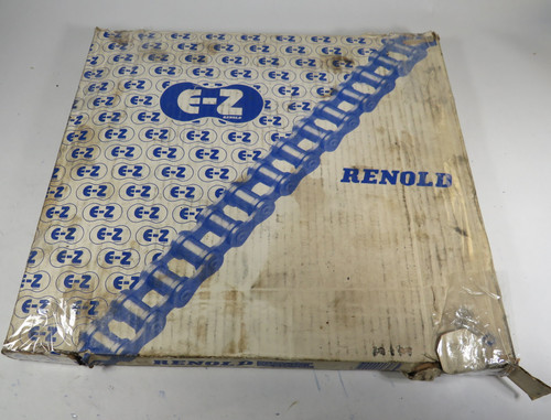 Renold BS12B-1 Roller Chain 25 FT *Open Inner Bag/Damaged Box* NEW