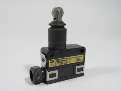 Yamatake Honeywell SL1-B Roller Plunger Limit Switch with Boot SHELF WEAR NOP
