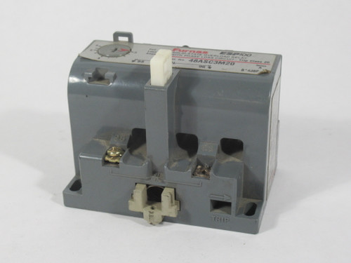 Furnas 48ASC3M20 Solid State Overload Relay 3-6A 600VAC 50/60Hz Ser.A USED