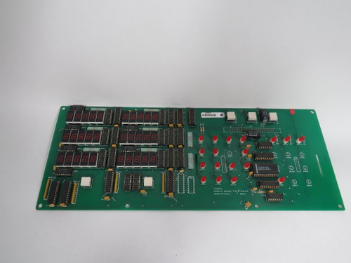 Cashin 1226-8603 REV. B Display Board w/Red LED *BENT PINS/SCRATCH* USED