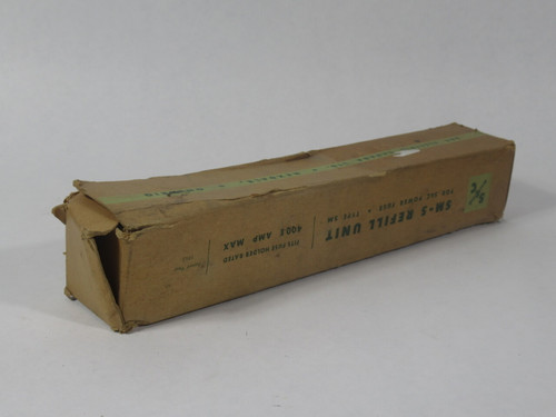 S&C Electric 130500R4 Old Style SM-5 Fuse Refill Unit 300A DAMAGED BOX NEW