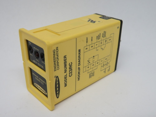 Banner CI3RC 26458 Maxi Amp Module Current Sensor SHELF WEAR NOP