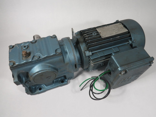 Sew-Eurodrive Gearmotor 32.48:1 985 lb-in 1HP 1700RPM 230/460V SHELF WEAR USED
