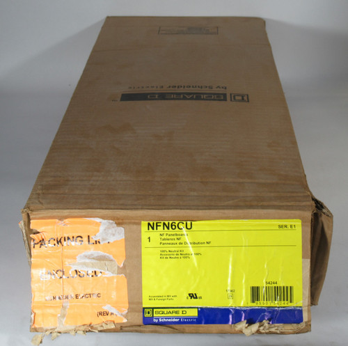 Square D NFN6CU NF Panelboard 400A 600A *No Mounting Screws Missing Lugs* NEW