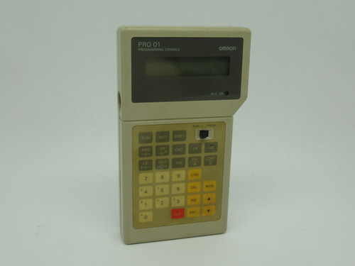 Omron SP10-PRO01-V1 Programming Console 240VAC USED