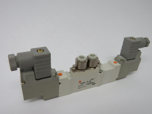 SMC SY5420-1D-C6 5-Port Solenoid Valve 100VAC@50/60Hz .2-0.7MPa NOP
