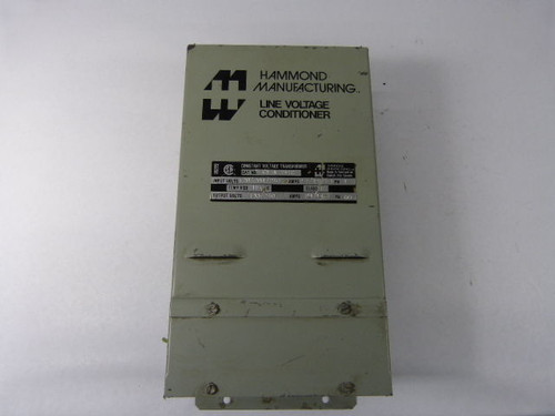 Hammond CVHW250C Line Voltage Conditioner Class F 120/208/240V  USED