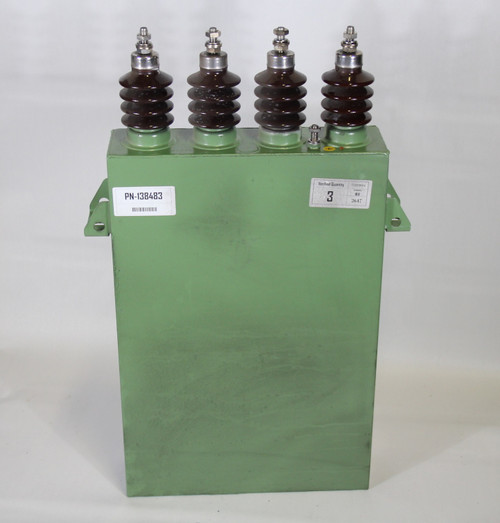 Ducati 115644300 Power Capacitor 300kvar 4160V 42A 60Hz USED