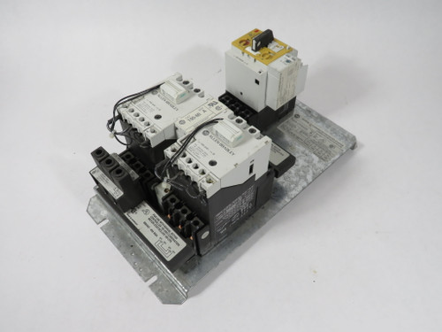 Allen-Bradley 190R-CPS40Z Modular Reversing Starter System 24VDC USED