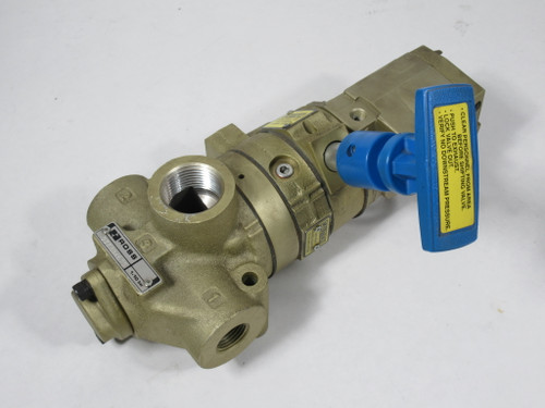 Ross 2773B4075 Solenoid Pilot Valve 1/2" In/Out 1" Exhaust 24VDC SHELF WEAR NOP