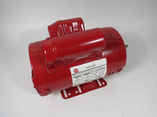 US Motors 2HP 3450RPM 208-230/115V 56J ODP 1Ph 10.7-9.8/19.6 FLA 60Hz NOP