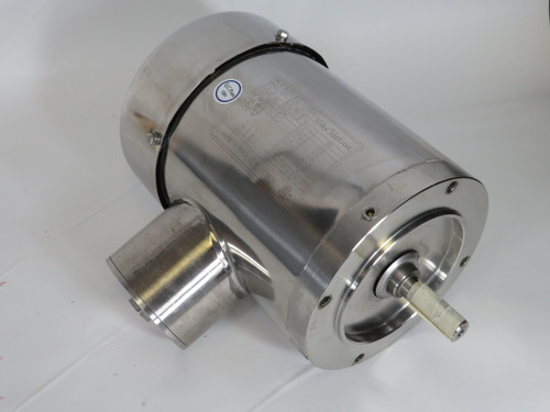 MaxMotion MPS-124RBFC Motor 1/2HP 1725RPM 575V TEFC 56C 3Ph 0.72A 60Hz USED