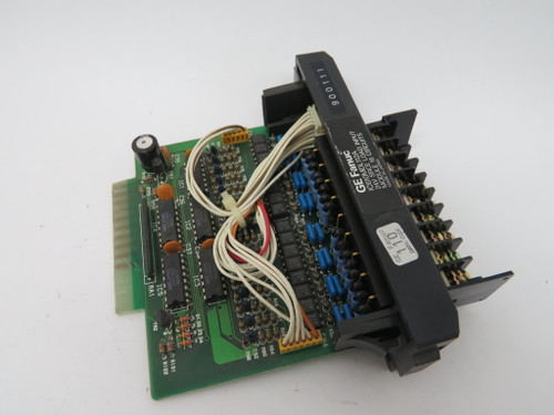 GE Fanuc IC610MDL112A Input Module 24VDC 16 Circuits No Door/COS Scratch USED