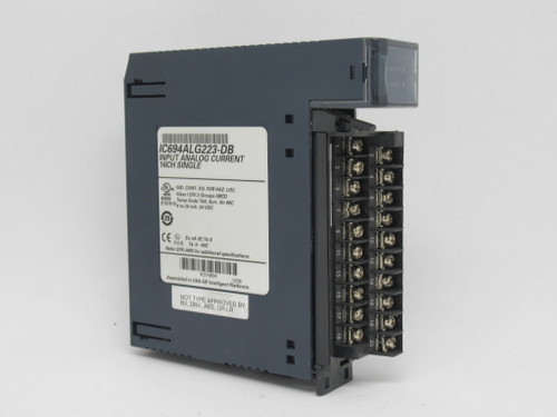 GE Fanuc IC694ALG223-DB Analog Current Input Module 16-Ch MISSING DOOR USED