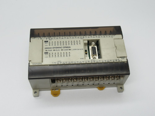 Omron CPM2A-40CDR-D Programmable Controller 24VDC 20W 24-Input 16-Output USED