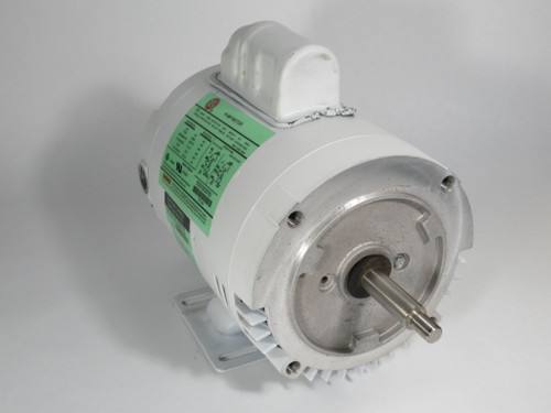 US Motors 3/4HP 1725RPM 208-230/115V 56J ODP 1PH 60Hz SHELF WEAR WHITE NOP