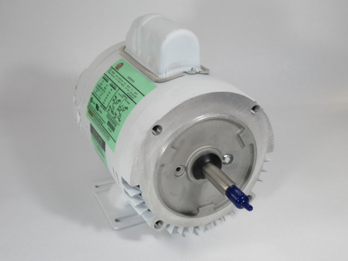 US Motors 1/3HP 1725RPM 115/208-230V 56J ODP 1PH 60Hz SHELF WEAR WHITE NOP