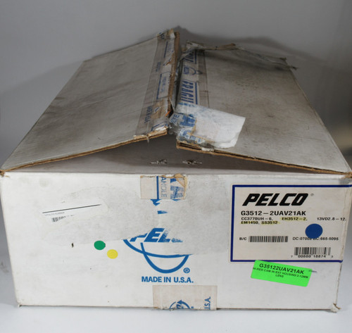 Pelco G3512-2UAV21AK Housing and Mounting Kit NOT COMPLETE SET NEW