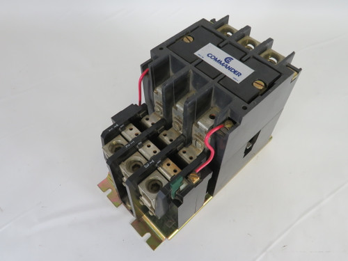Commander A13U034 Motor Starter 110-120V 60Hz 110V 50Hz 135A MISSING LUGS USED
