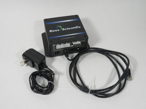 Rees Scientific Z3-NET-20898 Network Device C/W Adapter 7.5VDC 1A USED