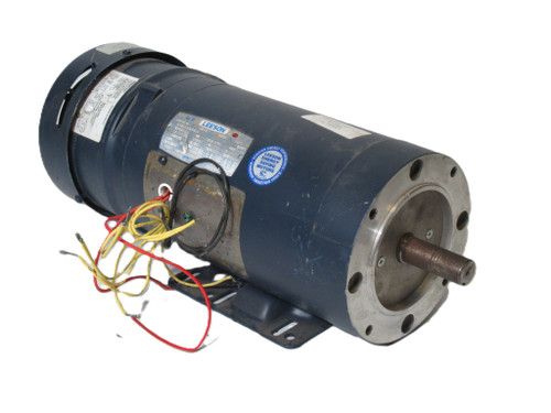 Leeson 2HP 1740RPM 208-230/460V J145TC TEFC 3PH 60Hz NO WIRING BOX USED