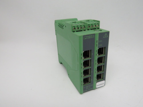 Phoenix Contact FL-SWITCH-LM-8TX-E Ethernet Switch HW:03 8 Port USED