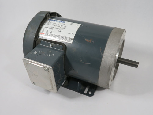Marathon 1HP 1725RPM 575V 56HC-70 TEFC 3Ph 1.45FLA 60Hz USED