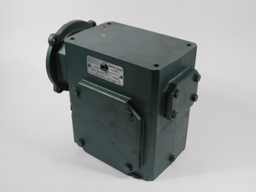 Grove Gear BMQ230-2 Right-Angle Gear Reducer 60:1 1.27HP@1750RPM USED