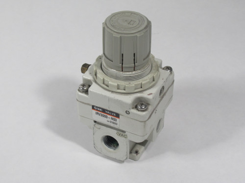 SMC IRV3000-N03 Vacuum Regulator 3/8" NPT -100-1.3kPa USED